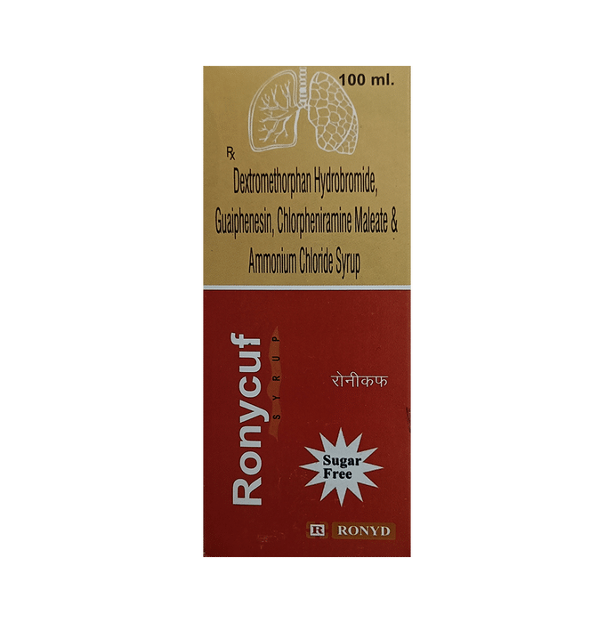 Ronycuf Syrup Sugar Free