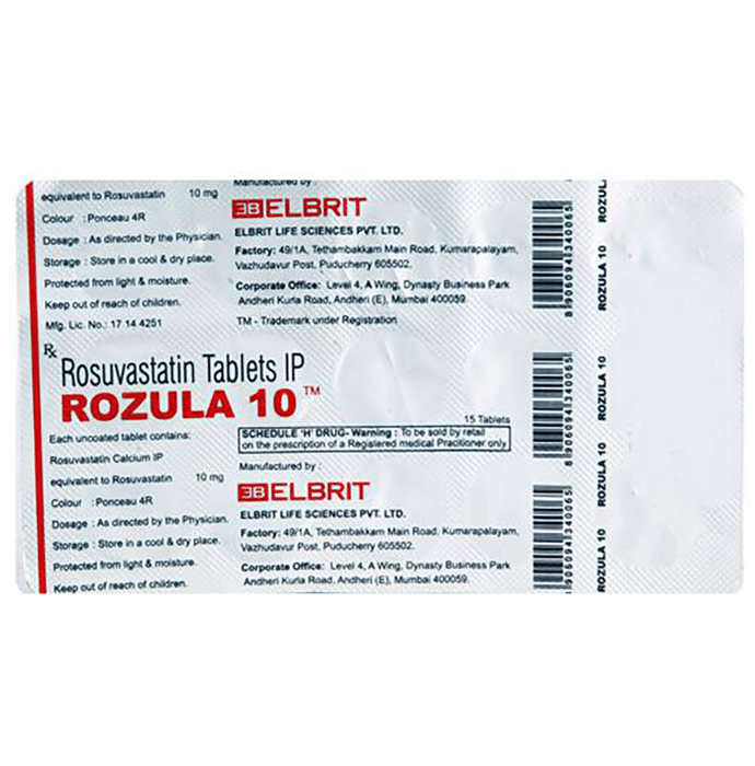 Rozula 10mg Tablet
