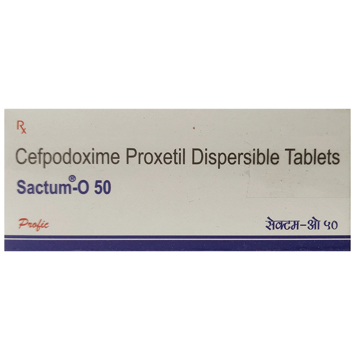 Sactum-O 50 Tablet DT