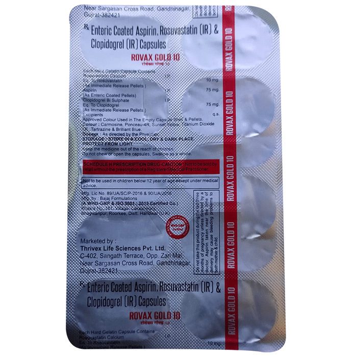 Rovax-Gold 10 Capsule IR