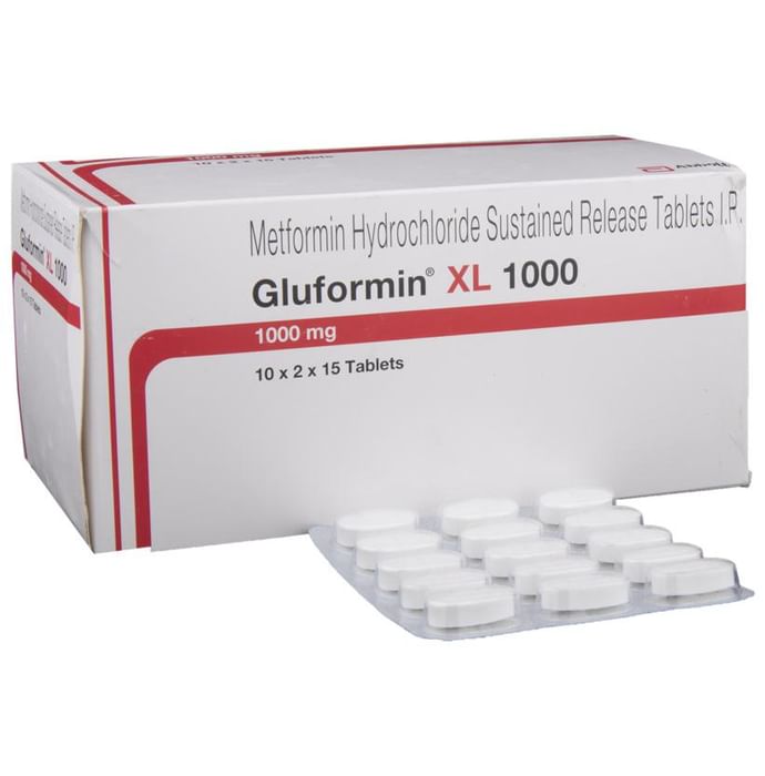 Gluformin XL 1000 Tablet