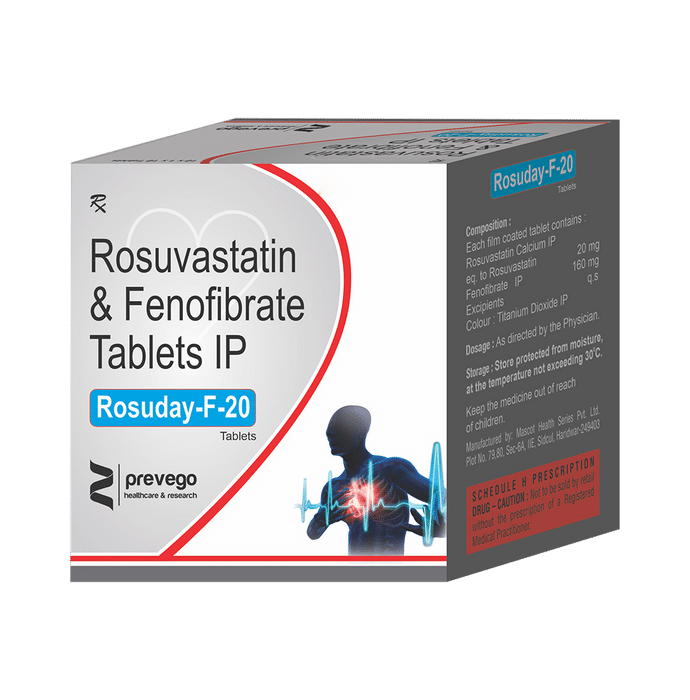 Rosuday-F 20 Tablet