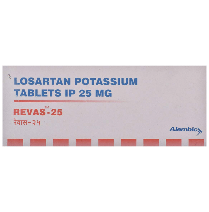 Revas 25 Tablet