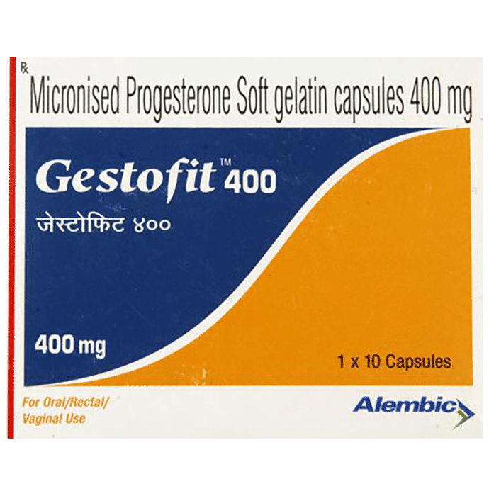 Gestofit 400 Soft Gelatin Capsule