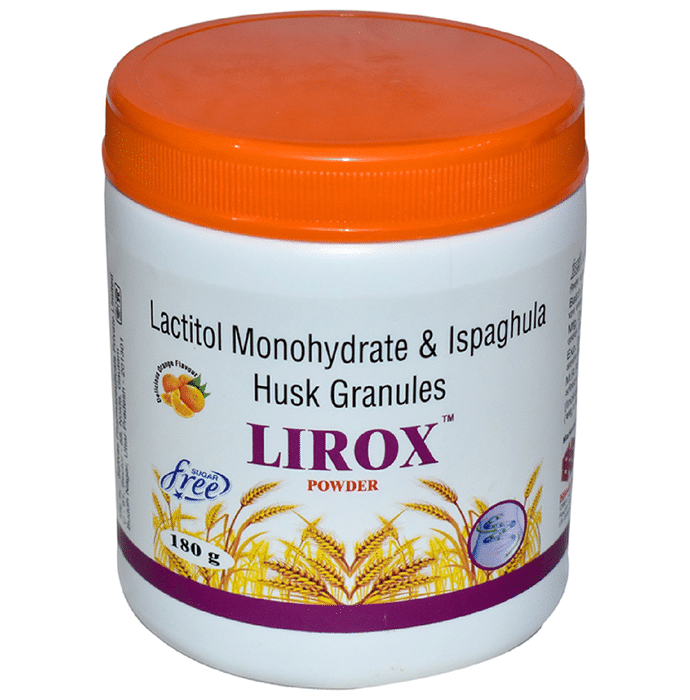 Lirox Powder Delicious Orange Sugar Free