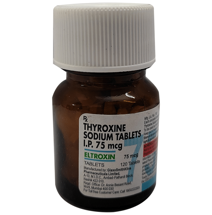 Eltroxin 75mcg Tablet