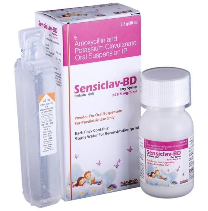 Sensiclav BD 228.5mg Dry Syrup