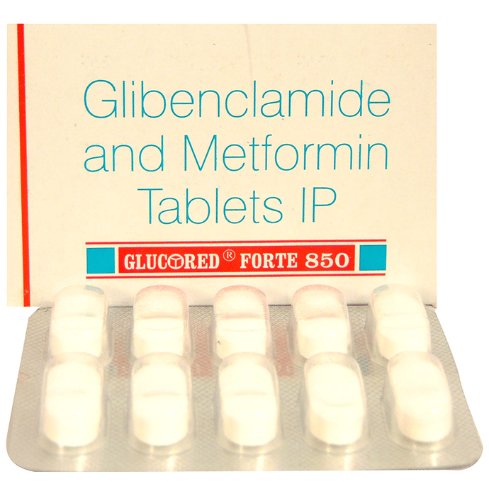 Glucored Forte 850 Tablet