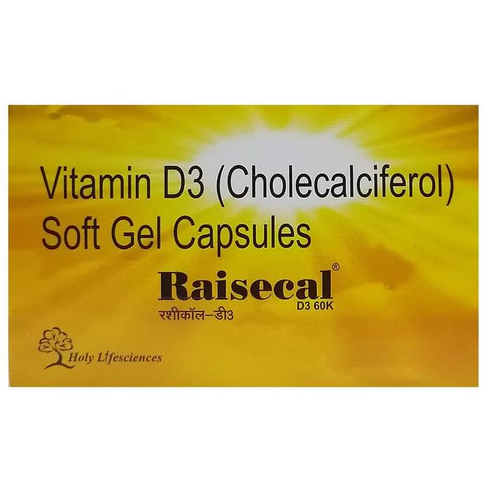 Raisecal D3 60K Softgel Capsule
