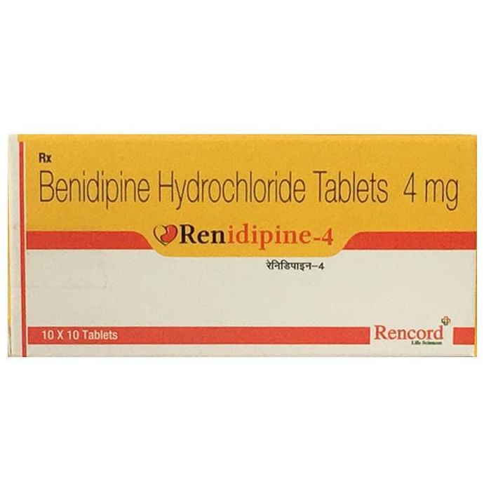Renidipine 4 Tablet