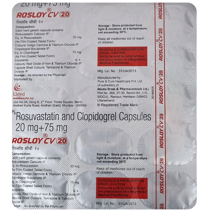 Rosloy-CV 20 Capsule