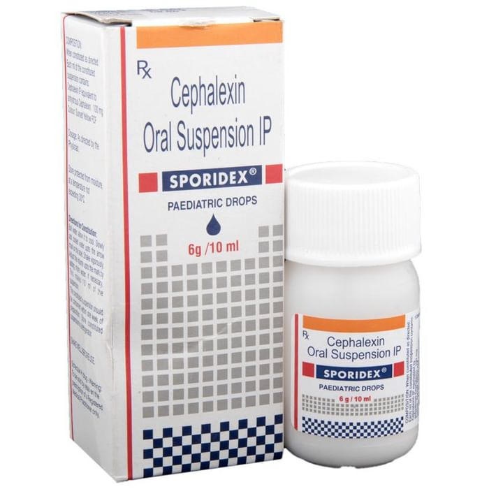 Sporidex 100mg Paediatric Drops
