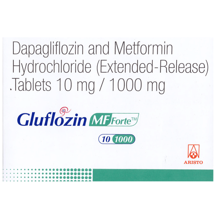 Gluflozin MF Forte 10/1000 Tablet ER