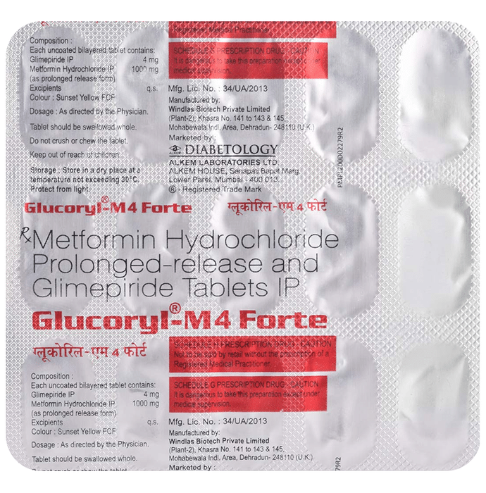 Glucoryl-M4 Forte Tablet PR