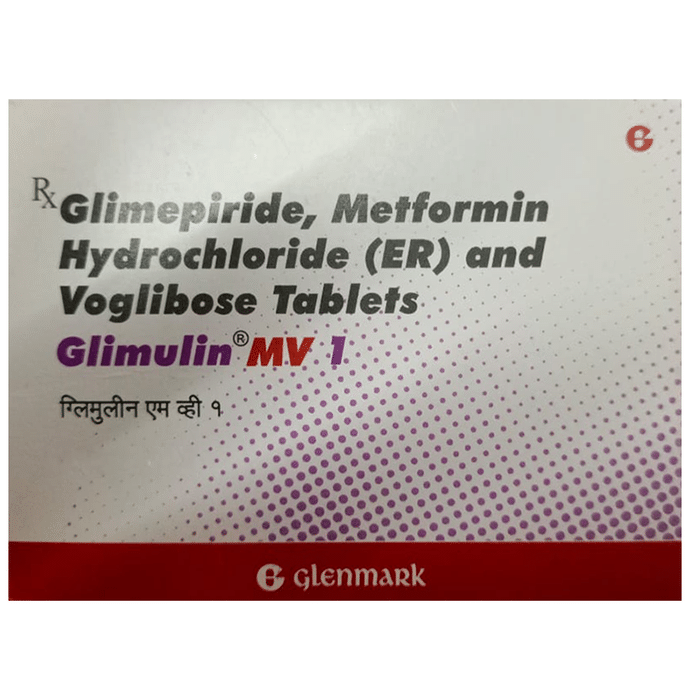 Glimulin MV 1 Tablet ER