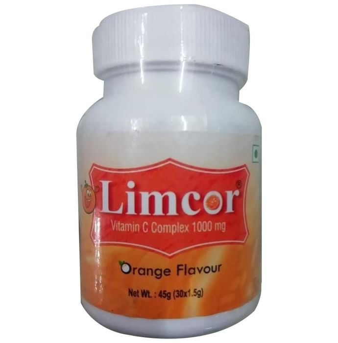 Limcor Chewable Tablet Orange