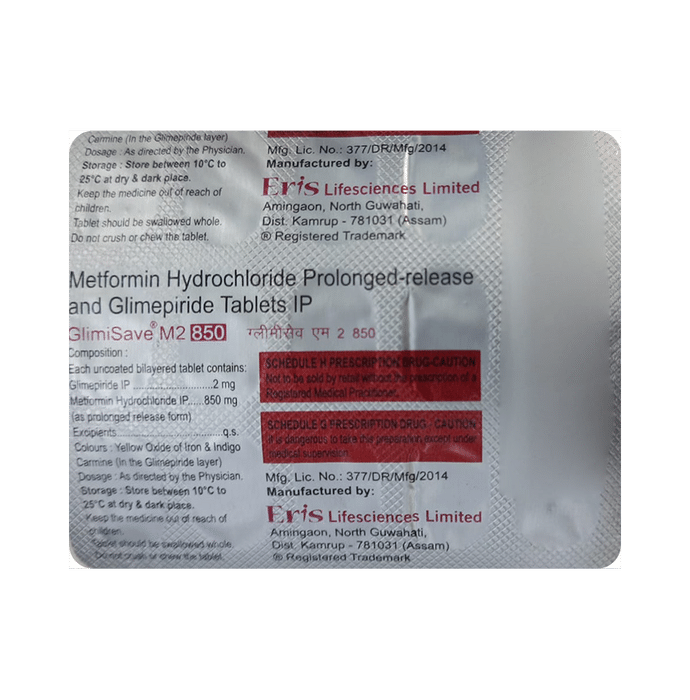 Glimisave M2 850 Tablet PR