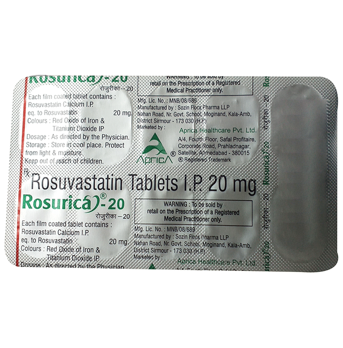 Rosurica 20 Tablet