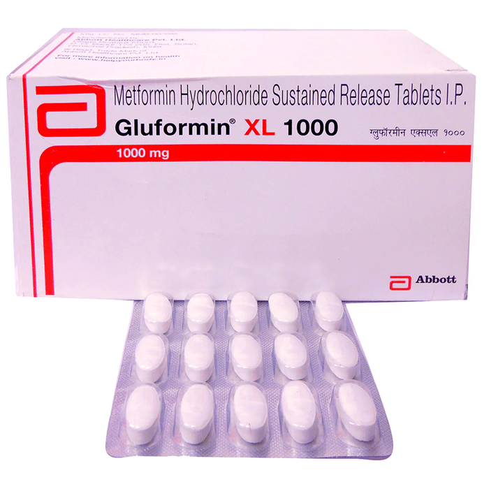 Gluformin XL New 1000 Tablet PR