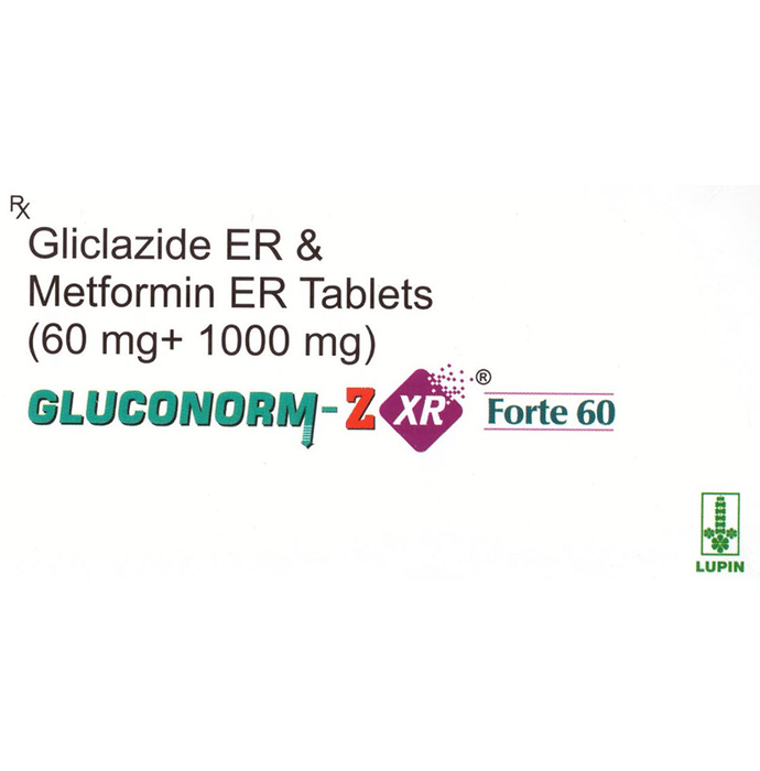 Gluconorm-Z XR Forte 60 Tablet