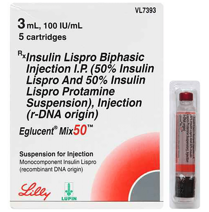 Eglucent Mix 50 100IU/ml Suspension for Injection