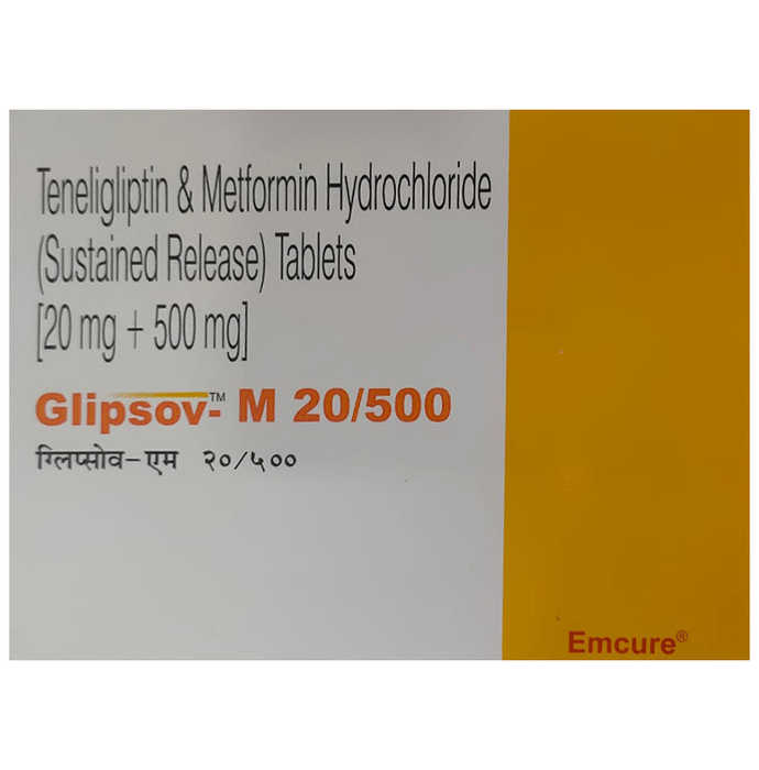 Glipsov M 20/500 Tablet SR