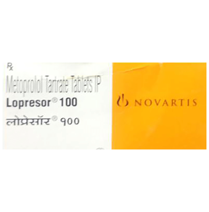 Lopresor 100mg Tablet