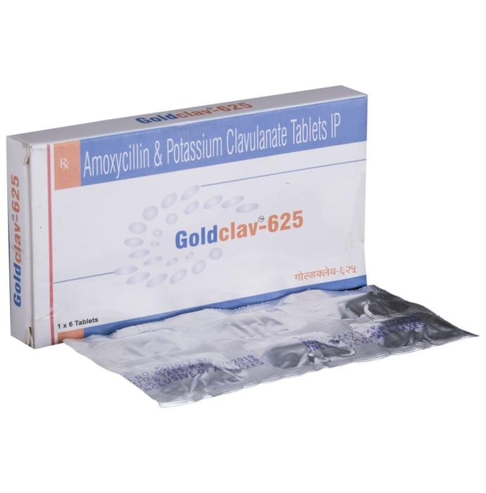 Goldclav 625 Tablet