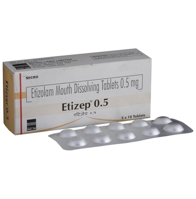 Etizep 0.5 Tablet MD