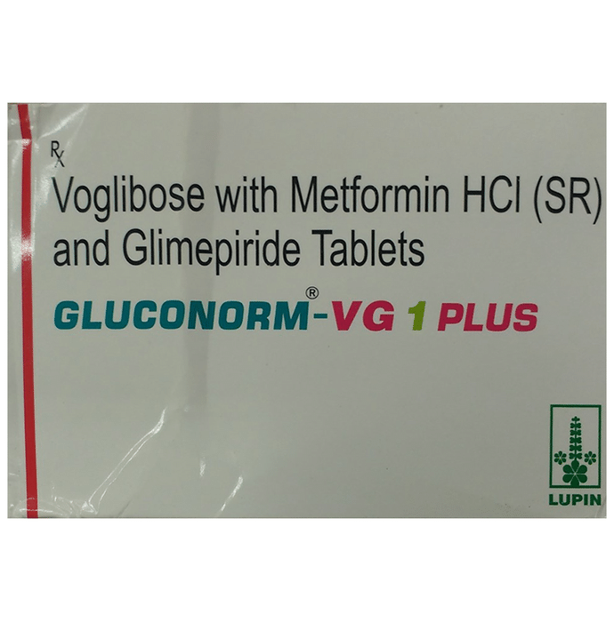 Gluconorm-VG 1 Plus Tablet SR