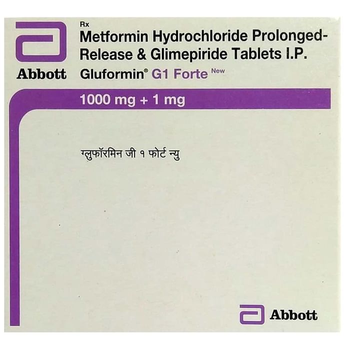 Gluformin G 1 Forte New Tablet PR