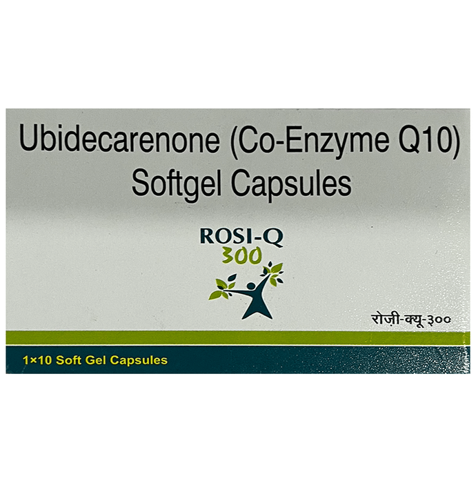 Rosi-Q 300 Soft Gelatin Capsule