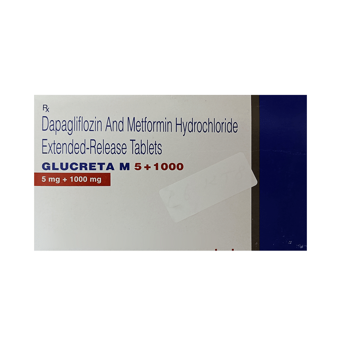 Glucreta M 5+1000 Tablet ER