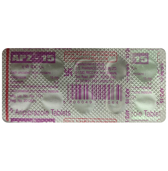 Apz 15mg Tablet