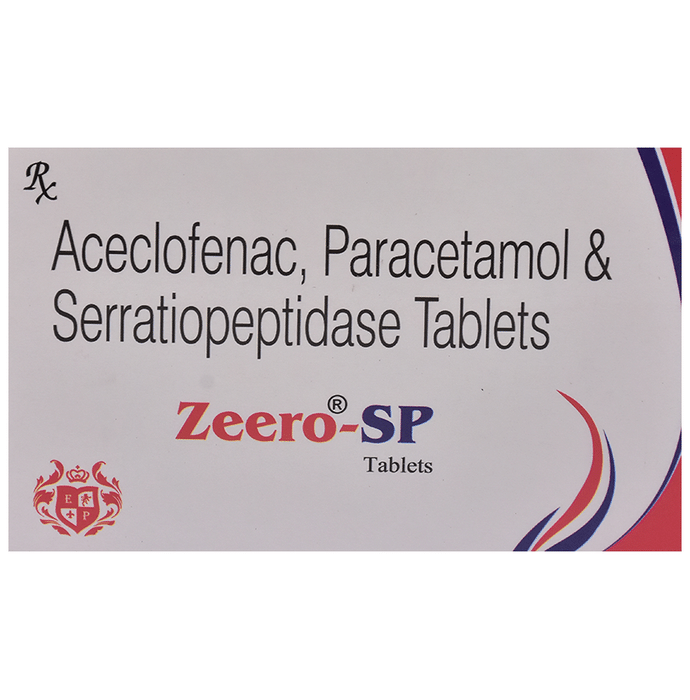 Zeero SP 100mg/325mg/15mg Tablet