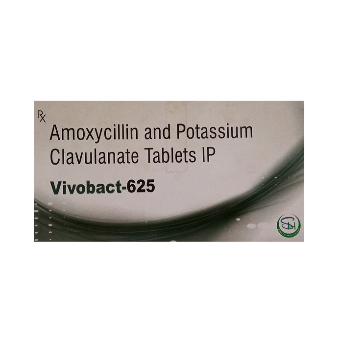 Vivobact 500mg/125mg Tablet
