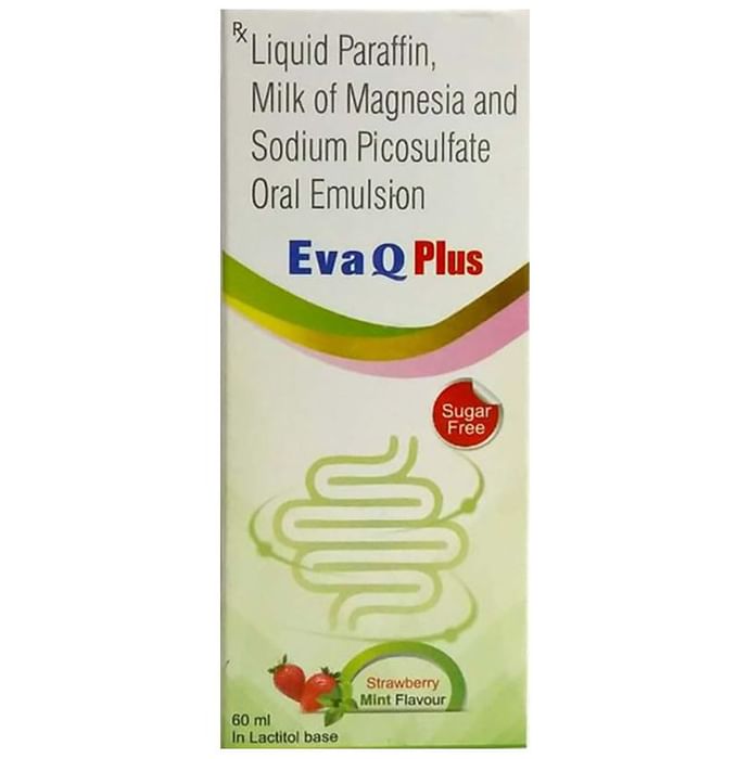 Eva Q Plus Oral Emulsion Strawberry Mint Sugar Free
