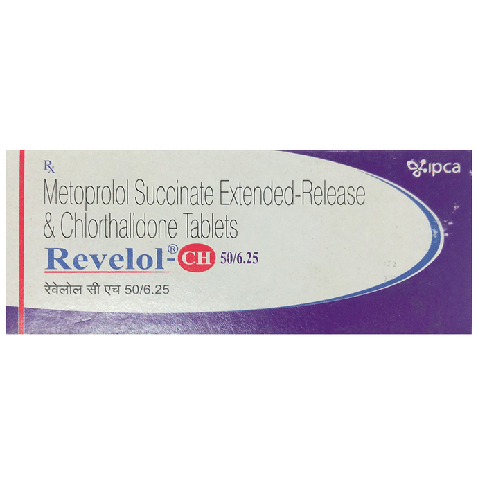 Revelol-CH 50/6.25 Tablet ER