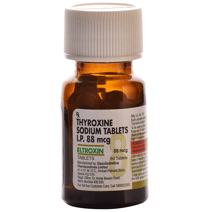 Eltroxin 88mcg Tablet