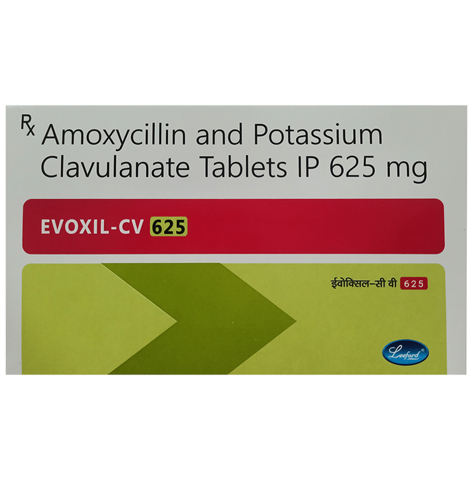 Evoxil CV 625 Tablet