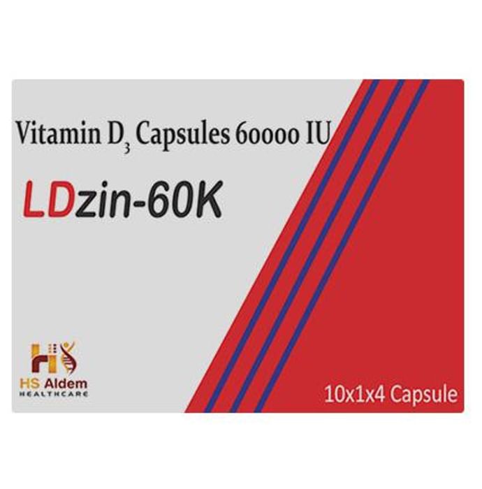 Ldzin 60K Soft Gelatin Capsule