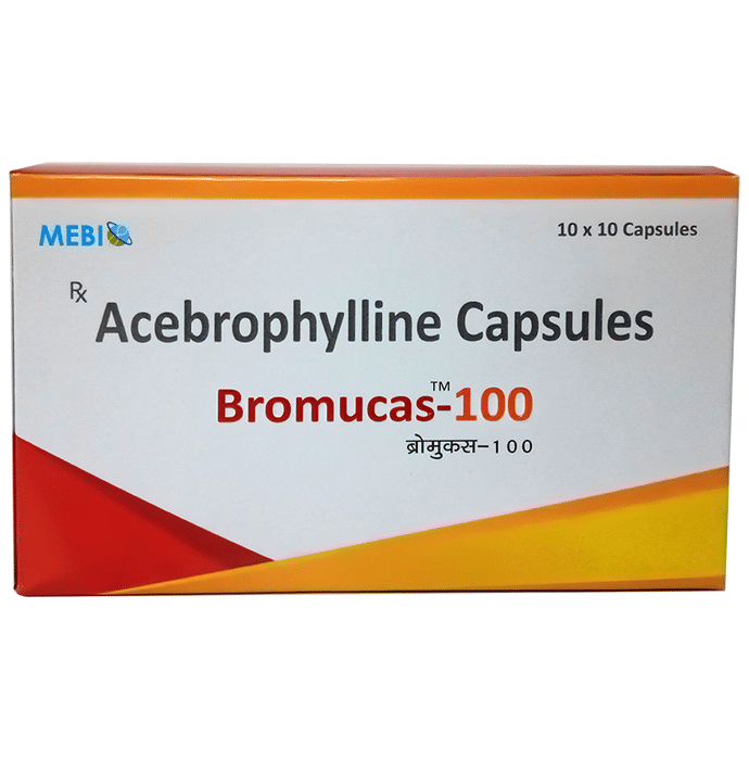 Bromucas 100 Capsule