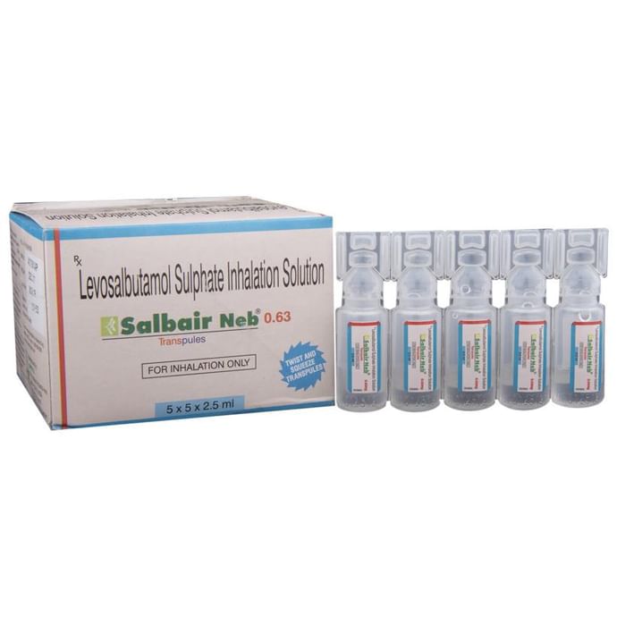 Salbair Neb 0.63 Transpules