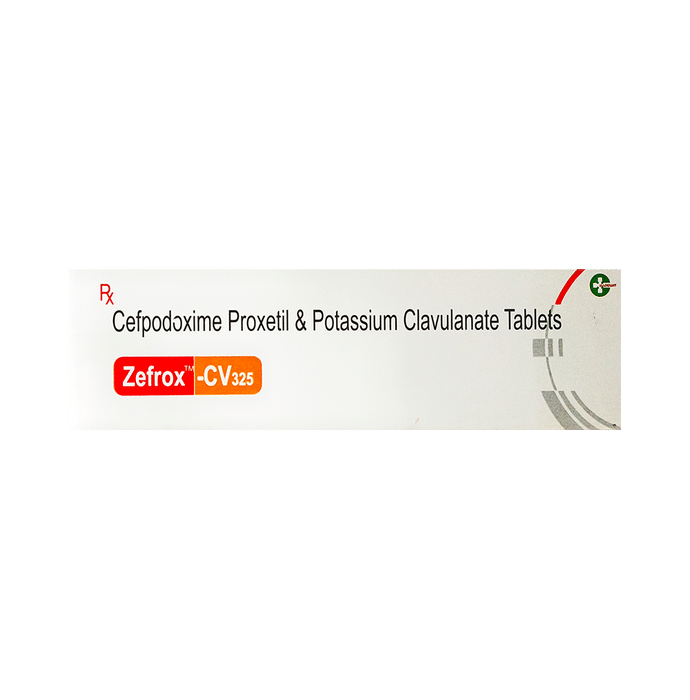 Zefrox-CV 325 Tablet