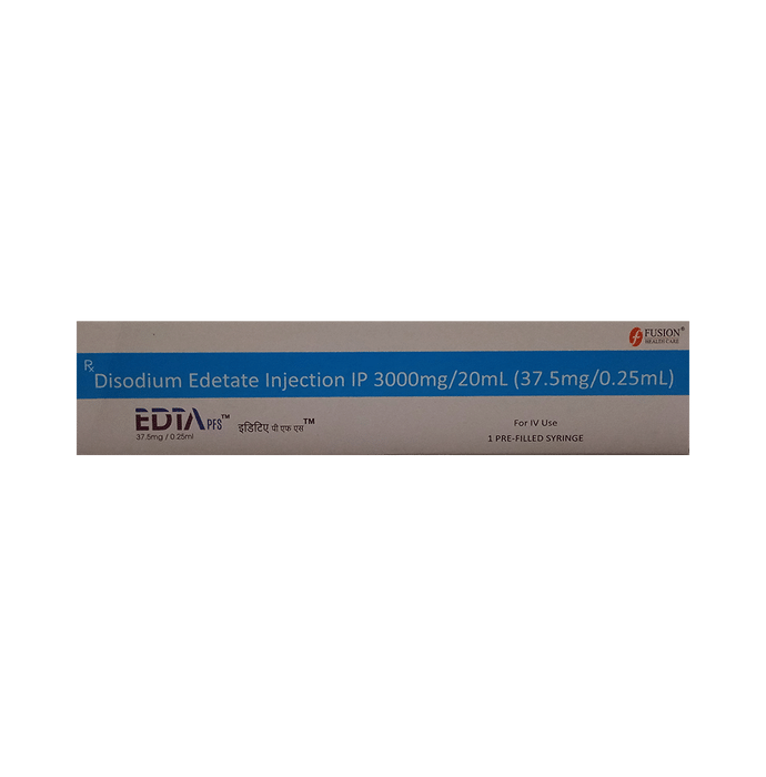 Edta Pfs Injection
