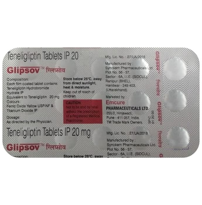 Glipsov Tablet