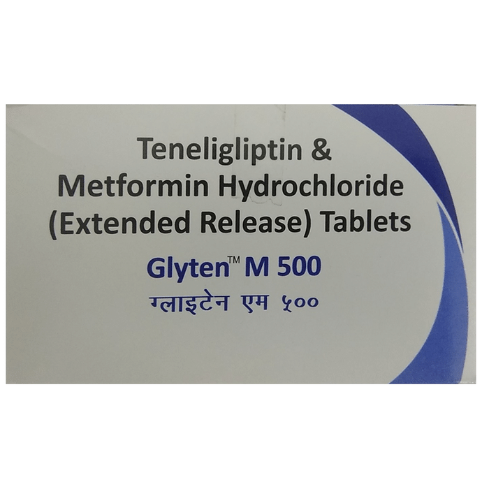 Glyten M 500mg/20mg Tablet ER