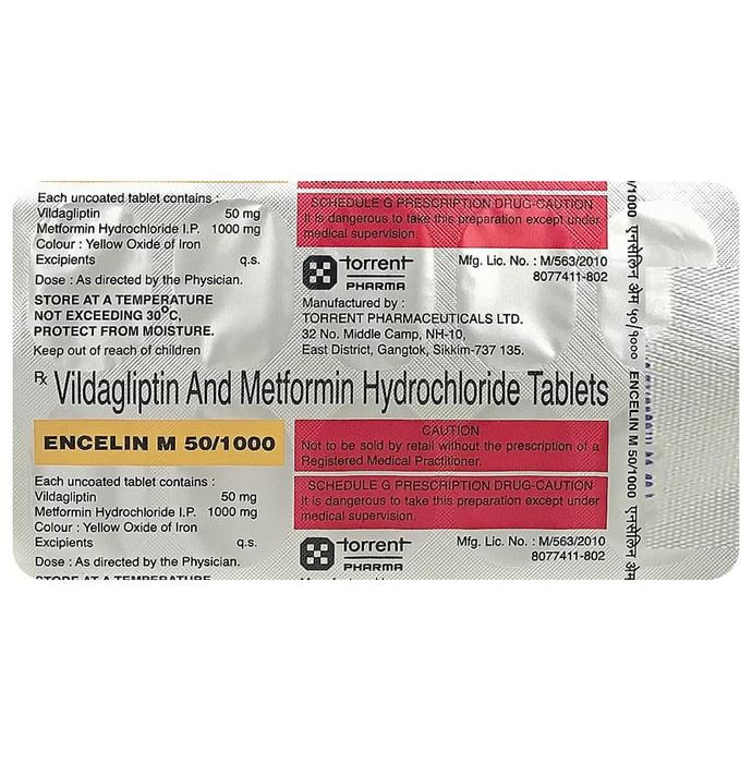 Encelin M 50/1000 Tablet