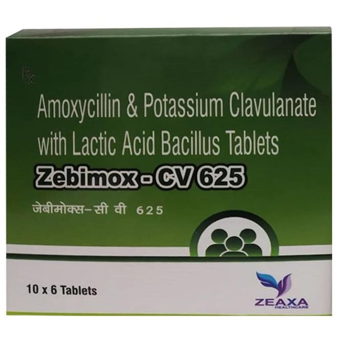 Zebimox-CV 625 Tablet