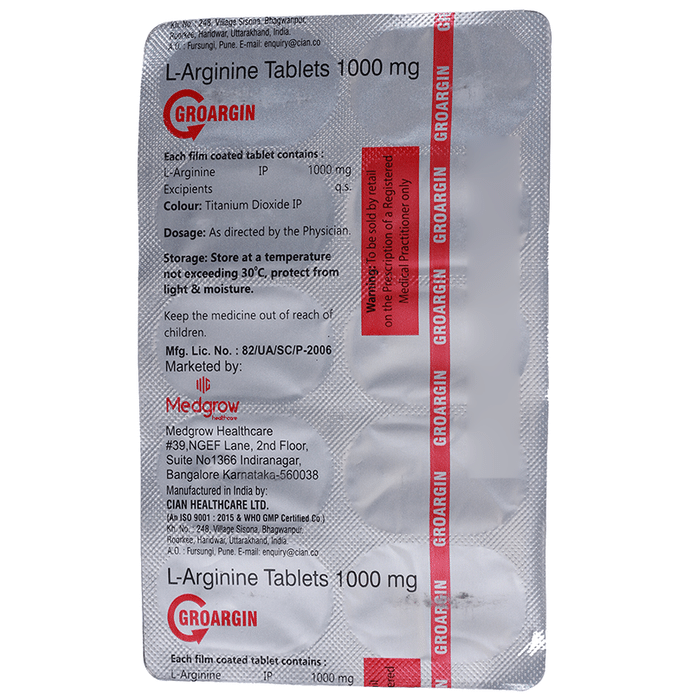 Groargin Tablet